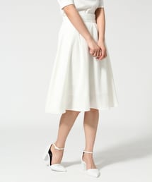 LOWRYS FARM | カラーフレアミモレスカート(スカート)