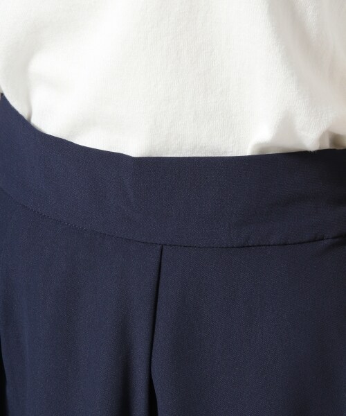 LOWRYS FARM（ローリーズファーム）の「カラーフレアミモレスカート（スカート・レディース・オフ/ピンク/ブルー/ネイビー・Ｆ）」の7枚目の写真