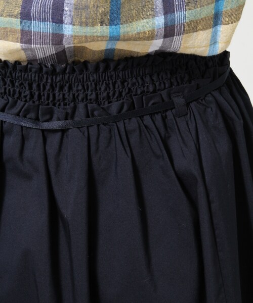 GLOBAL WORK（グローバルワーク）の「フハクミディーフレアースカート（スカート・レディース・ホワイトストライプ01/ブラック09/ベージュ55/ネイビー88/ブルー89・Ｍ/Ｌ）」の17枚目の写真