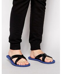 DIESEL（ディーゼル）の「Diesel Wash Cross Over Flip Flops