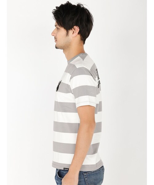 schott（ショット）の「SCH-W.O.BORDER T PLA（トップス・BLACK/GREY/D/GREY/INDIGO・S/M/L/XL）」の10枚目の写真