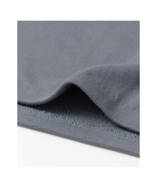 KBF（ケイビーエフ）の「KBF+　ショートネックスエットトップス（トップス・レディース・GRAY/BEIGE/BLUE・one）」の12枚目の写真