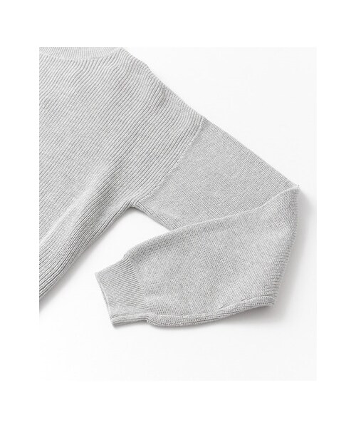 KBF（ケイビーエフ）の「レイヤードニットプルオーバー（トップス・レディース・TOPGRAY/IVORY/NAVY・one）」の11枚目の写真