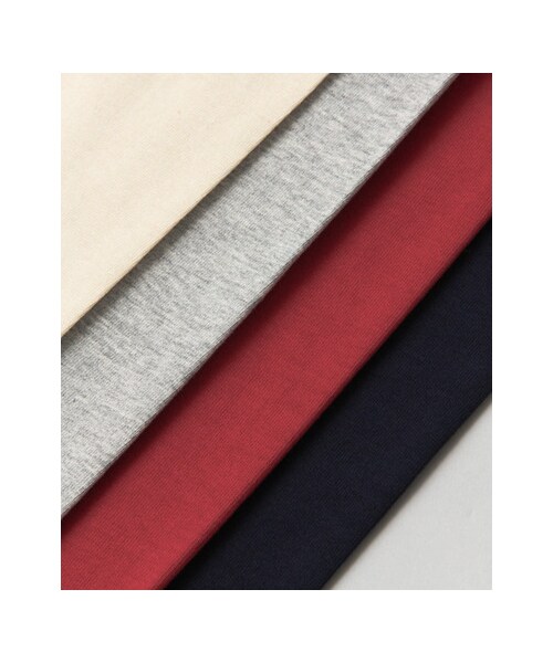 KBF(ケイビーエフ)の「ボトルネックTシャツ(トップス・レディース・OFF/GRAY/RED/NAVY・one)」の14枚目の写真