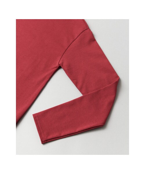 KBF(ケイビーエフ)の「ボトルネックTシャツ(トップス・レディース・OFF/GRAY/RED/NAVY・one)」の12枚目の写真