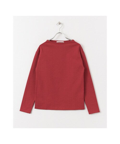 KBF(ケイビーエフ)の「ボトルネックTシャツ(トップス・レディース・OFF/GRAY/RED/NAVY・one)」の4枚目の写真