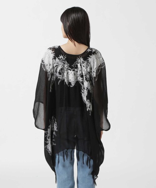 ROYAL FLASH(ロイヤルフラッシュ)の「KMRii/ケムリ/Magnolia F lower BOLERO(その他・ブラック・F)」の4枚目の写真