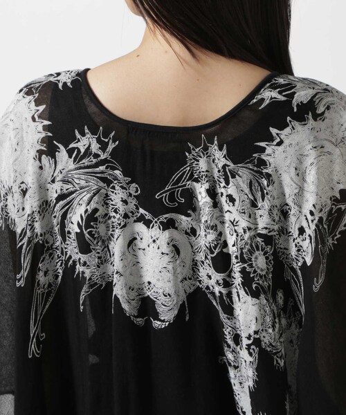 ROYAL FLASH(ロイヤルフラッシュ)の「KMRii/ケムリ/Magnolia F lower BOLERO(その他・ブラック・F)」の8枚目の写真