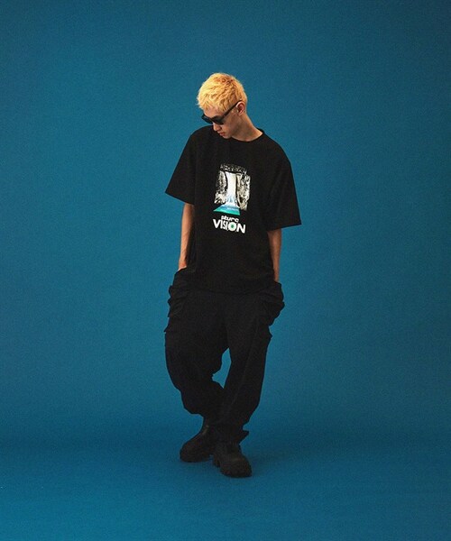 wisdom（ウィズダム）の「WSDM SHINCOOL® FUTURE VISION S/S Tee（その他・メンズ・黑色/灰色・黑色/灰色）」の8枚目の写真