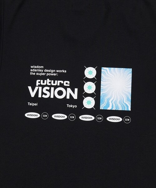 wisdom（ウィズダム）の「WSDM SHINCOOL® FUTURE VISION S/S Tee（その他・メンズ・黑色/灰色・黑色/灰色）」の13枚目の写真