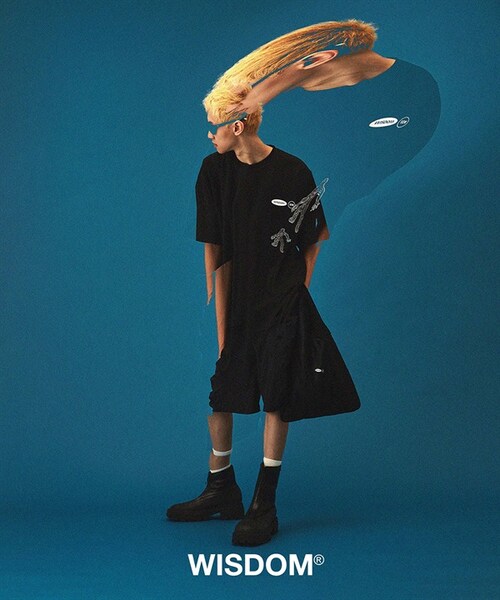 wisdom（ウィズダム）の「WSDM SHINCOOL® TELEPORTATION S/S Tee（その他・メンズ・白色/黑色・白色/黑色）」の3枚目の写真