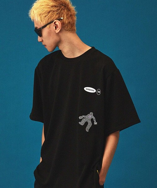 wisdom（ウィズダム）の「WSDM SHINCOOL® TELEPORTATION S/S Tee（その他・メンズ・白色/黑色・白色/黑色）」の8枚目の写真