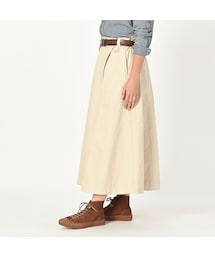 専用になりました。 45R 高密度ダックのフレアースカート 45R（フォーティファイブアール）の「高密度ダックのフレアスカート