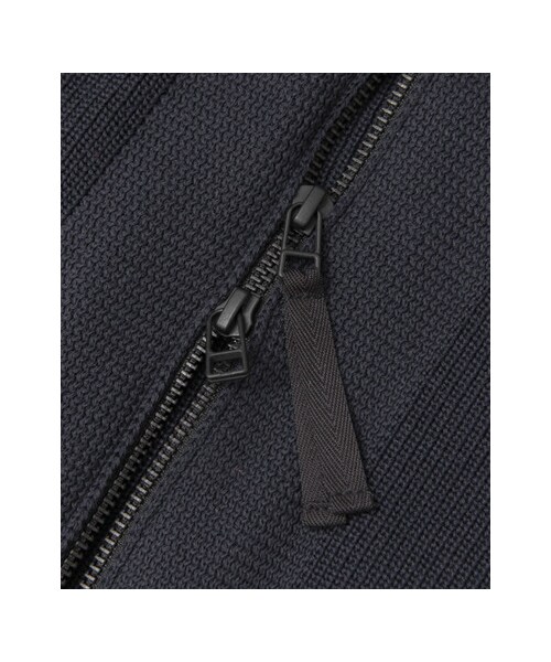 URBAN RESEARCH（アーバンリサーチ）の「10G ZIP ニットブルゾン（ジャケット/アウター・メンズ・WHITE/NAVY/BLACK・M/L）」の16枚目の写真