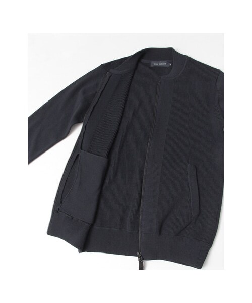 URBAN RESEARCH（アーバンリサーチ）の「10G ZIP ニットブルゾン（ジャケット/アウター・メンズ・WHITE/NAVY/BLACK・M/L）」の19枚目の写真
