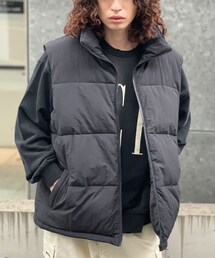 CIAOPANIC（チャオパニック）の「【23AW】ナイロンワッシャー中綿