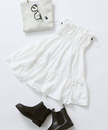 CIAOPANIC TYPY（チャオパニックティピー）の「【KIDS】2WAYナイロンギャザーキャミワンピース（ワンピース/ドレス・キッズ）」