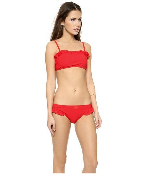 Chloe Sevigny for Opening Ceremony Chandler Ruffle Two Piece Swimsuit