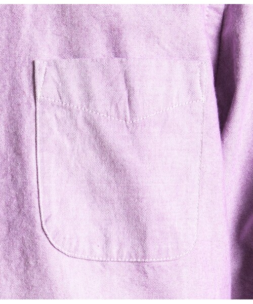 JUNRED（ジュンレッド）の「トルファンオックスボタンダウンシャツ（ブラウス/シャツ・メンズ・ホワイト/ネイビー/サックス/ラベンダー・0/1/2/3）」の14枚目の写真