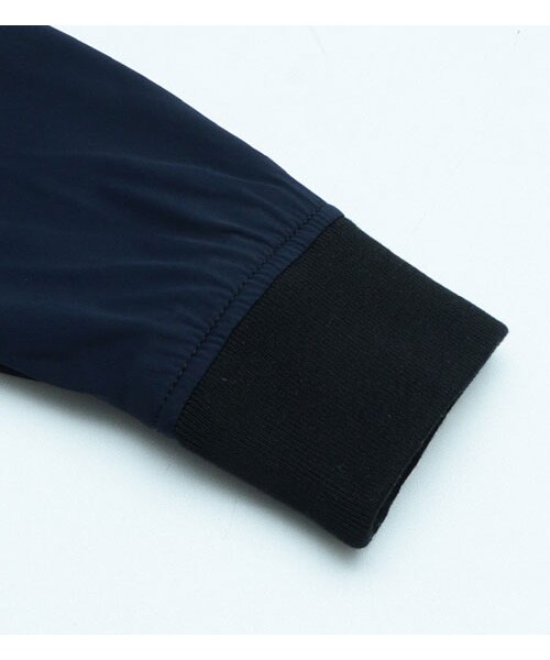 KATHARINE HAMNETT LONDON (キャサリンハムネットロンドン)の「LIGHT STRETCH MA-1(ジャケット/アウター・メンズ・ブラック/ネイビー・M/L/XL)」の10枚目の写真