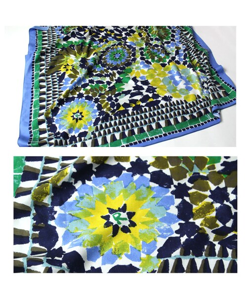 45R(フォーティファイブアール)の「モザイクタイルfuroshiokii(その他・オレンジ/ネイビィ/チャ・フリー)」の5枚目の写真