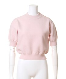 SNIDEL | ハーフスリーブニットトップス(トップス)