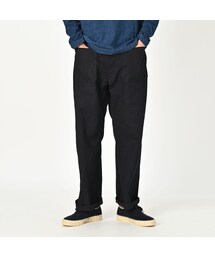 美品 45R 高密度ダックの908モカシンパンツ インディゴ サイズ2 45R(フォーティファイブアール)の「高密度ダックの908モカシン