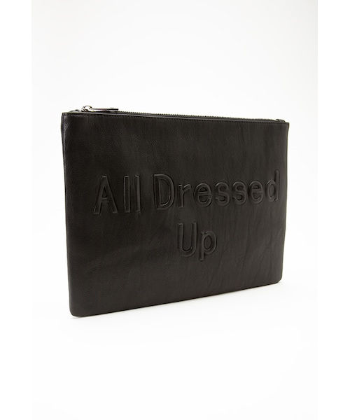 FOREVER 21（フォーエバー トゥエンティーワン）の「FOREVER 21+ All Dressed Up Clutch（クラッチバッグ・レディース・Black/Pink・One size）」の5枚目の写真