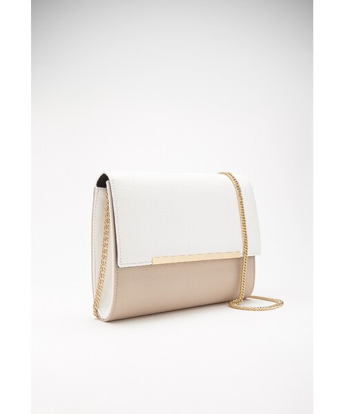 FOREVER 21（フォーエバー トゥエンティーワン）の「FOREVER 21 Pebbled Faux Leather Crossbody（ショルダーバッグ・レディース・Black/black/Cream/taupe/Red/red・One size）」の3枚目の写真