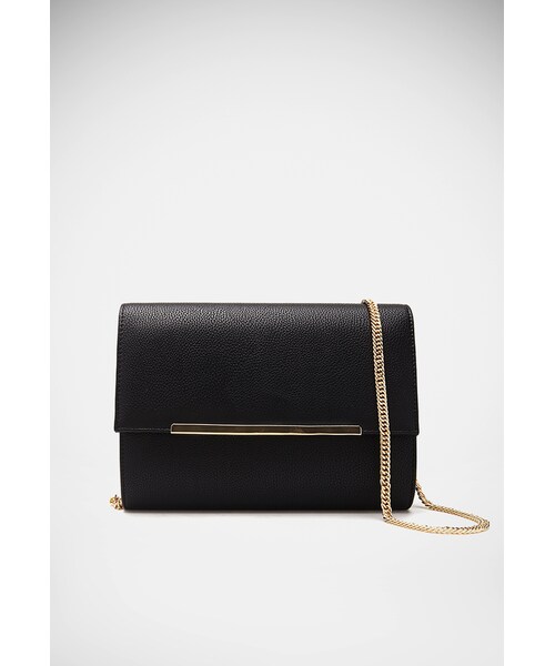 FOREVER 21（フォーエバー トゥエンティーワン）の「FOREVER 21 Pebbled Faux Leather Crossbody（ショルダーバッグ・レディース・Black/black/Cream/taupe/Red/red・One size）」の9枚目の写真