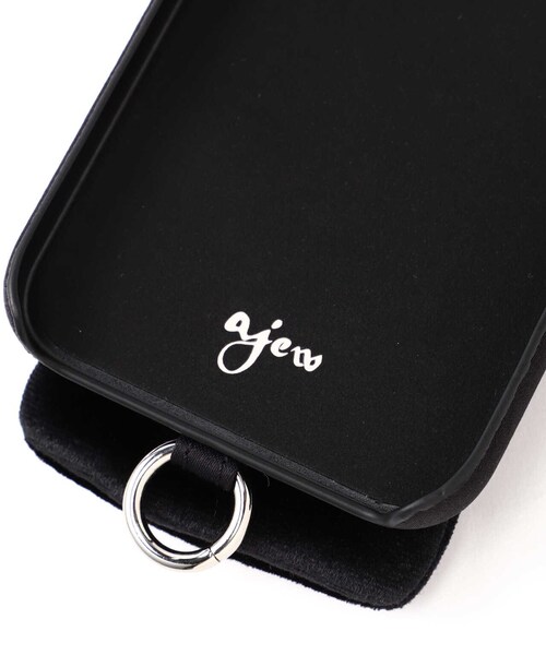 ROYAL FLASH(ロイヤルフラッシュ)の「ajew/エジュー/SATIN DRESS CASE SHOULDER iPhone14Pro(その他・ブラック・F)」の9枚目の写真