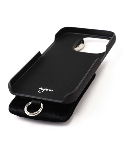 ROYAL FLASH(ロイヤルフラッシュ)の「ajew/エジュー/SATIN DRESS CASE SHOULDER iPhone14Pro(その他・ブラック・F)」の8枚目の写真