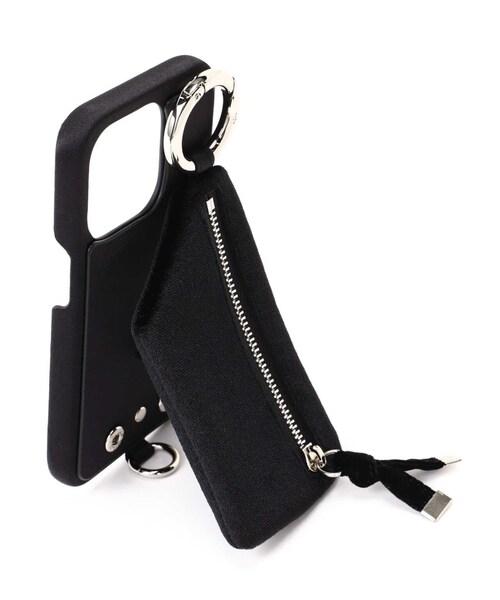 ROYAL FLASH(ロイヤルフラッシュ)の「ajew/エジュー/SATIN DRESS CASE SHOULDER iPhone14Pro(その他・ブラック・F)」の12枚目の写真