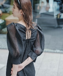 Kastane（カスタネ）の「【8.19(土)12:00発売】Jacquard design dress（ワンピース/ドレス）」