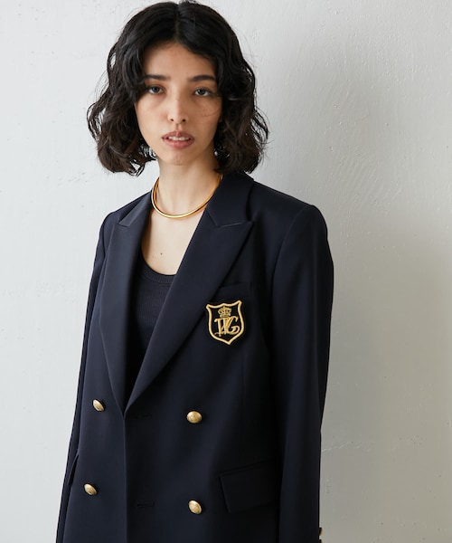 ワッペン ジャケット レディース ジャケット・アウター moschino 