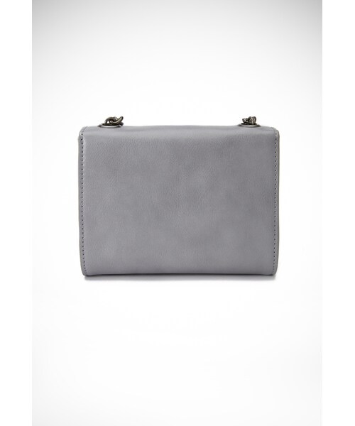 FOREVER 21（フォーエバー トゥエンティーワン）の「FOREVER 21 Faux Leather Crossbody（ショルダーバッグ・レディース・Taupe/Blush/Black/Grey・One size）」の3枚目の写真