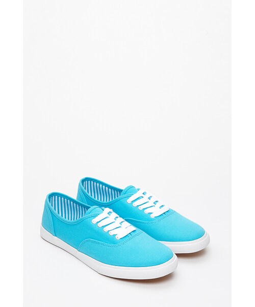 FOREVER 21（フォーエバー トゥエンティーワン）の「FOREVER 21 Classic Canvas Plimsolls（スニーカー・レディース・Red/Black/Periwinkle/Pink/White/Teal・8/10/9/6/7）」の14枚目の写真