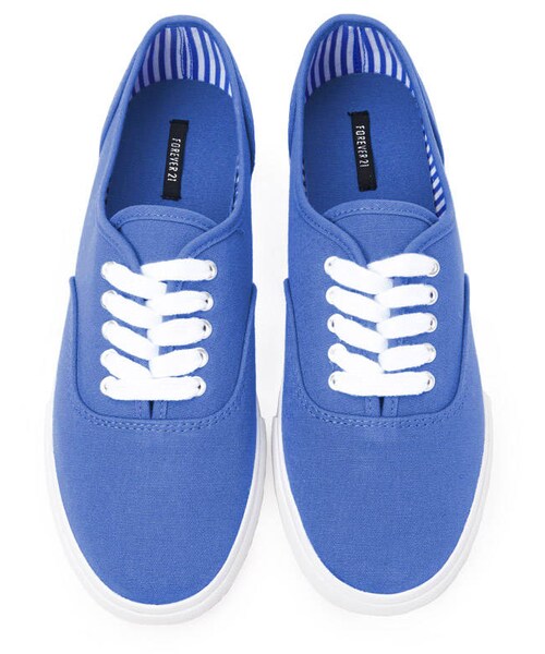 FOREVER 21（フォーエバー トゥエンティーワン）の「FOREVER 21 Classic Canvas Plimsolls（スニーカー・レディース・Red/Black/Periwinkle/Pink/White/Teal・8/10/9/6/7）」の10枚目の写真