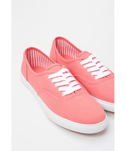 FOREVER 21（フォーエバー トゥエンティーワン）の「FOREVER 21 Classic Canvas Plimsolls（スニーカー・レディース・Red/Black/Periwinkle/Pink/White/Teal・8/10/9/6/7）」の11枚目の写真