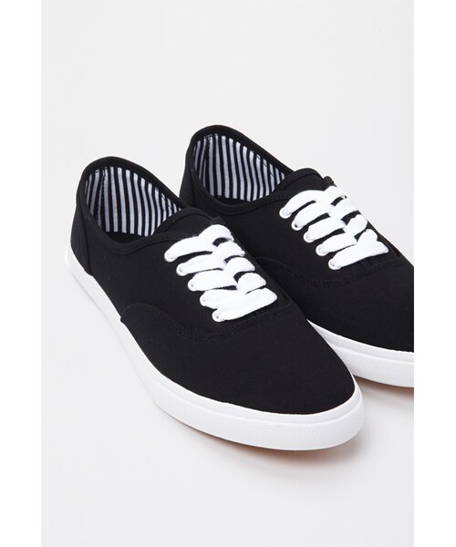 FOREVER 21（フォーエバー トゥエンティーワン）の「FOREVER 21 Classic Canvas Plimsolls（スニーカー・レディース・Red/Black/Periwinkle/Pink/White/Teal・8/10/9/6/7）」の22枚目の写真