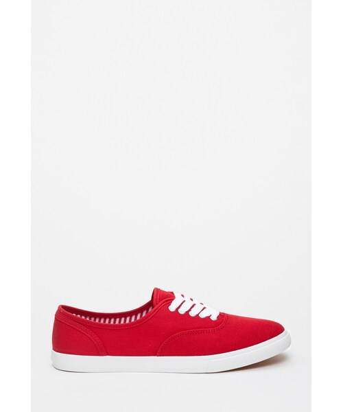 FOREVER 21（フォーエバー トゥエンティーワン）の「FOREVER 21 Classic Canvas Plimsolls（スニーカー・レディース・Red/Black/Periwinkle/Pink/White/Teal・8/10/9/6/7）」の8枚目の写真