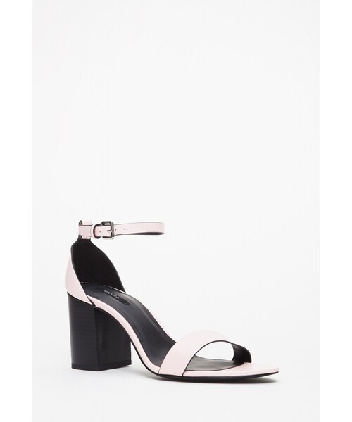 FOREVER 21(フォーエバー トゥエンティーワン)の「FOREVER 21 Ankle Strap Faux Leather Sandals(サンダル・レディース・White/Black/Pink/Periwinkle・7.5/10/6/6.5/9/8.5/5.5/7/8)」の8枚目の写真