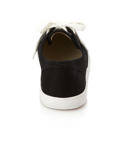 FOREVER 21（フォーエバー トゥエンティーワン）の「FOREVER 21 Classic Plimsolls（スニーカー・レディース・White/Black・8/9/10/6/7）」の4枚目の写真