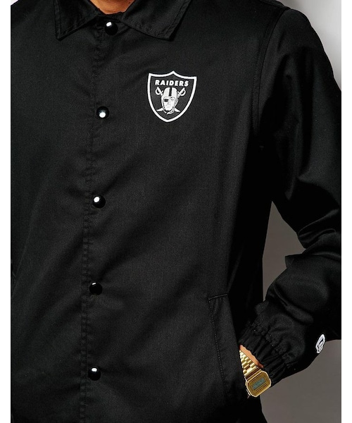 NEW ERA（ニューエラ）の「New Era NFL Raiders Coach Jacket（）」 - WEAR