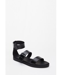 FOREVER 21 | FOREVER 21 Buckled Flatform Sandals(サンダル)