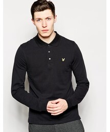 LYLE&SCOTT | Lyle & Scott Vintage Lyle & Scott Polo with Eagle Logo Long Sleeves(ポロシャツ)