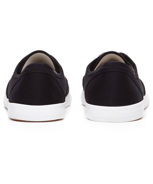 FOREVER 21(フォーエバー トゥエンティーワン)の「FOREVER 21 Classic Canvas Plimsolls(スニーカー・レディース・Black/Bright cobalt・6/8)」の3枚目の写真