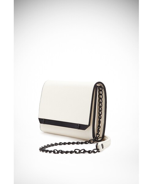 FOREVER 21（フォーエバー トゥエンティーワン）の「FOREVER 21+ Chain Strap Crossbody（ショルダーバッグ・レディース・Black/Cream/Yellow/Grey・One size）」の13枚目の写真