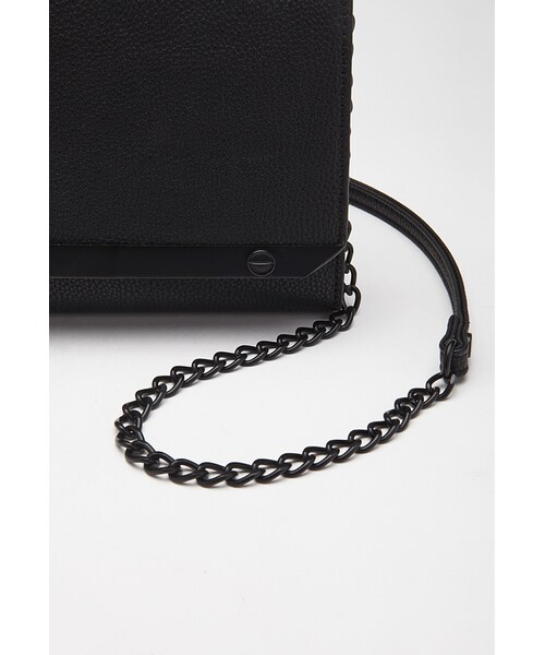 FOREVER 21（フォーエバー トゥエンティーワン）の「FOREVER 21+ Chain Strap Crossbody（ショルダーバッグ・レディース・Black/Cream/Yellow/Grey・One size）」の7枚目の写真