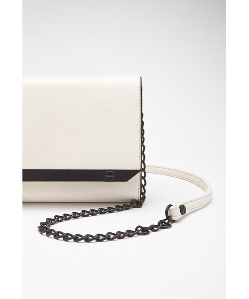 FOREVER 21（フォーエバー トゥエンティーワン）の「FOREVER 21+ Chain Strap Crossbody（ショルダーバッグ・レディース・Black/Cream/Yellow/Grey・One size）」の17枚目の写真